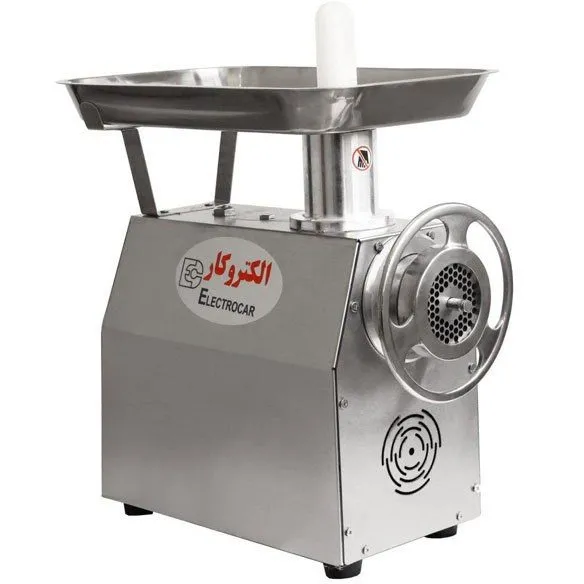 چرخ گوشت الکتروکار ۳۲ استیل مدل EC-19 چرخ گوشت الکتروکار ۳۲ استیل مدل EC-19